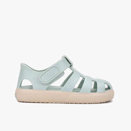 Sandali ragnetti suola sportiva Menta