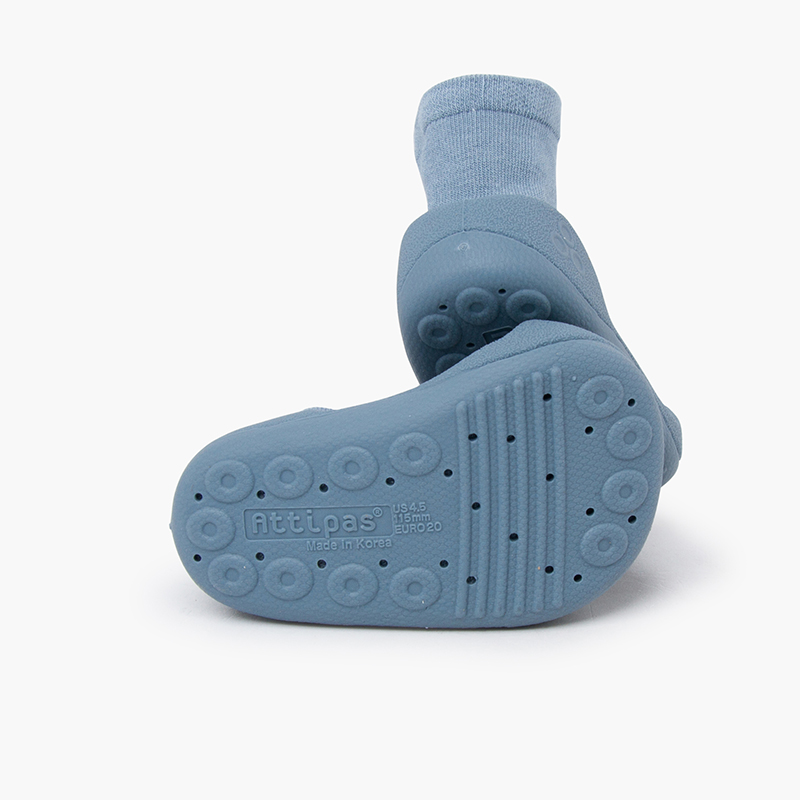 Set di 2 pantofole-calzini 'animali' - GRIGIO - 6.00