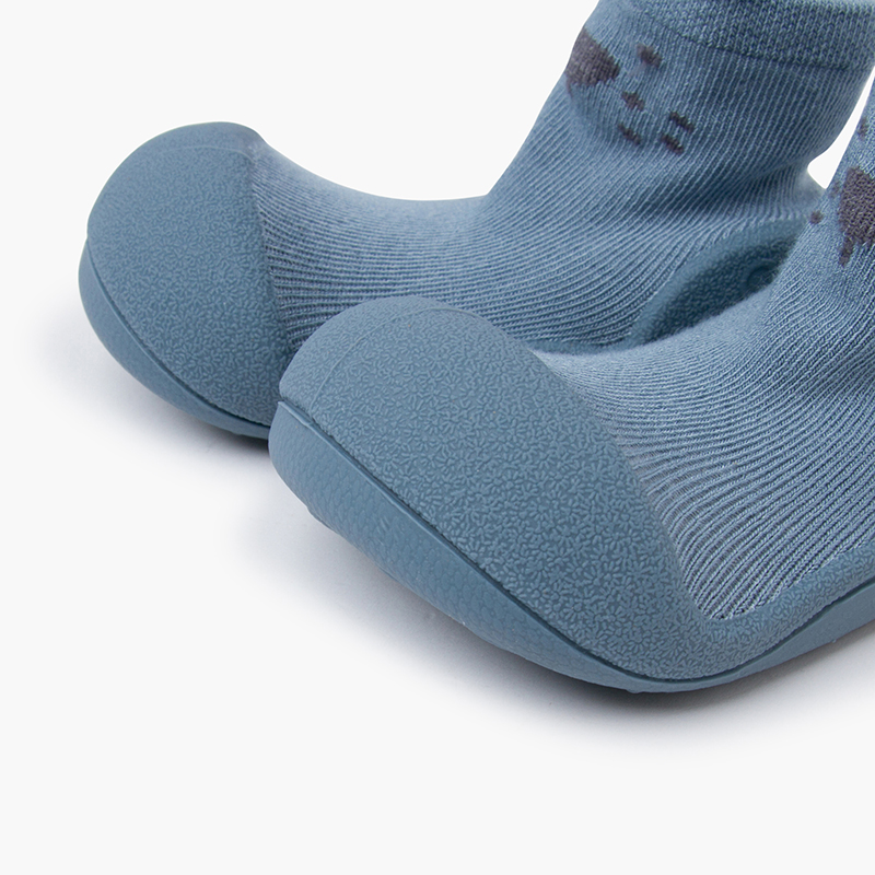 Set di 2 pantofole-calzini 'animali' - BLU - Kiabi - 6.00