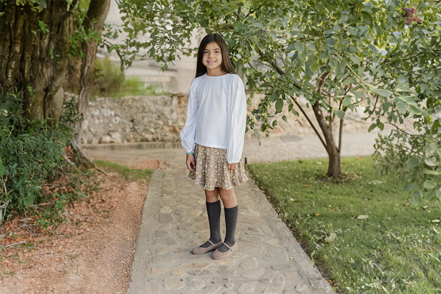 Ballerine con cinturino pelle scamosciata onde e fibbia