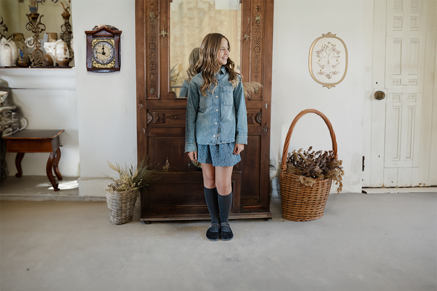 Ballerine barefoot velluto con cinturino arricciato