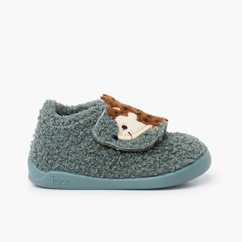 Pantofole barefoot animali spugna erizo