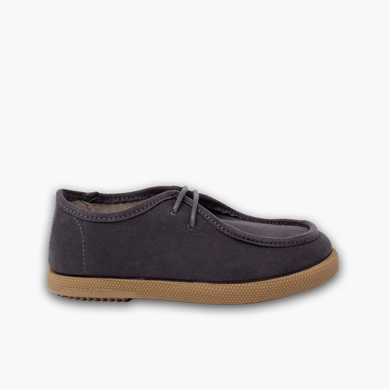 Scarpe da barca Wallaby suede bambino Grigio