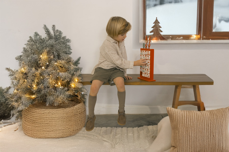 Scarpe da barca Wallaby suede bambino