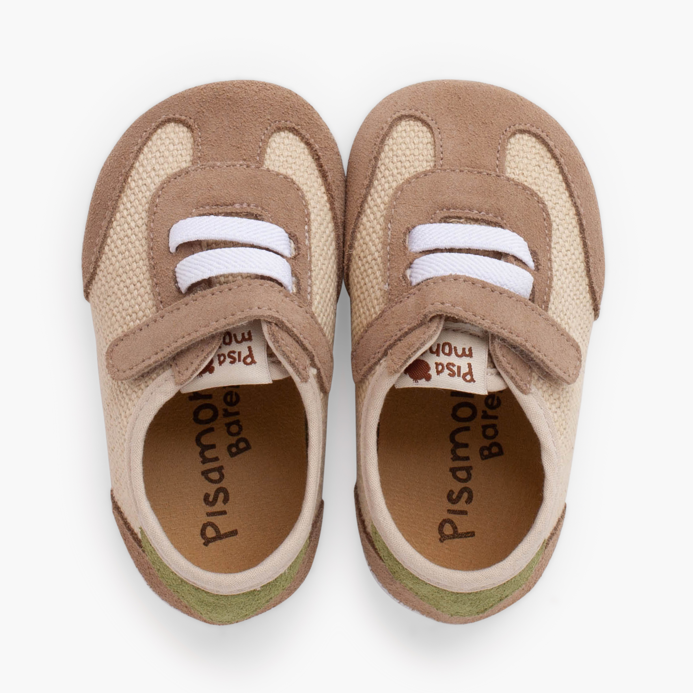Sneakers barefoot combinate lacci elastici Terra
