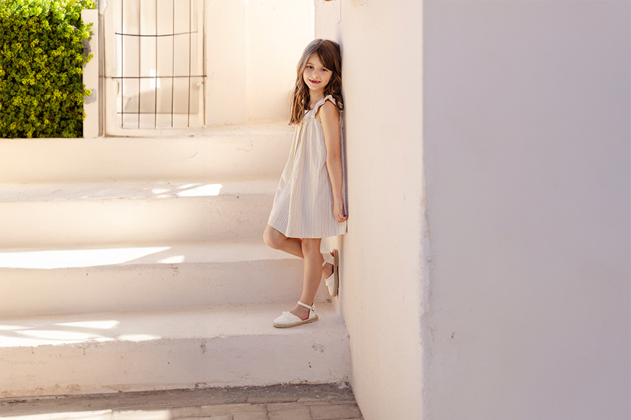 Espadrillas bambina volant e fibbia