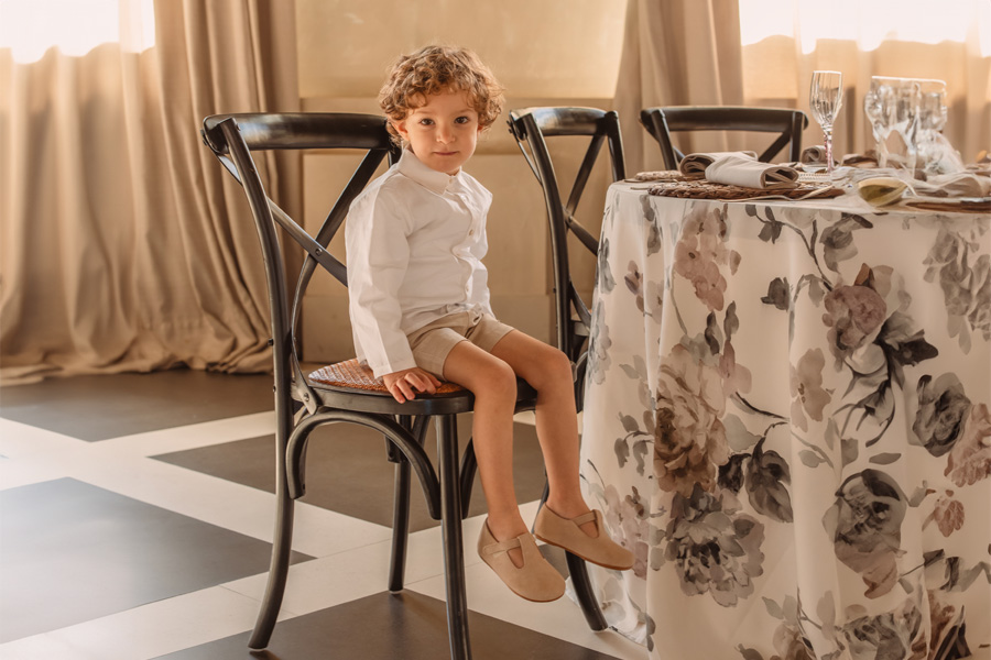 Scarpe occhio di bue barefoot camoscio bambino primi passi