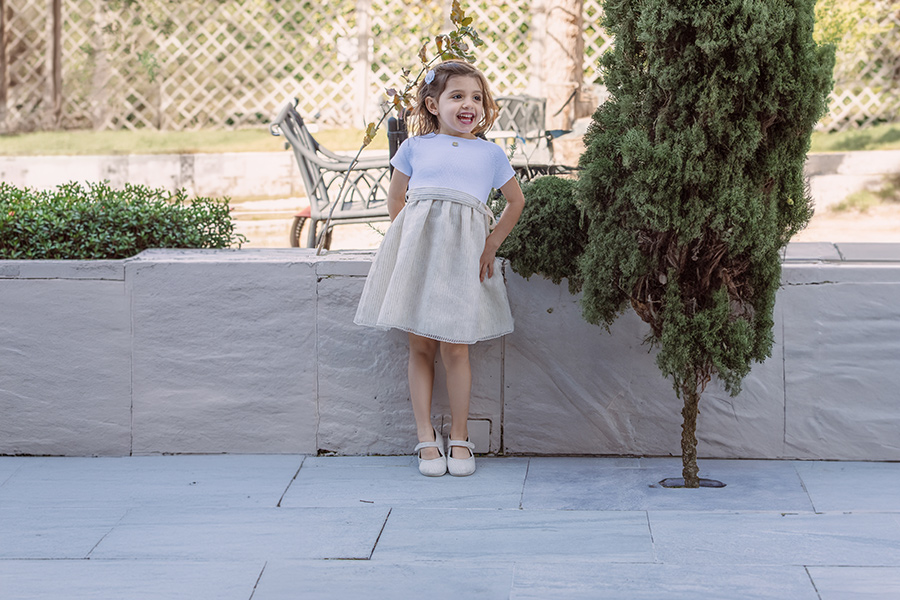 Ballerine con cinturino barefoot lino strappo