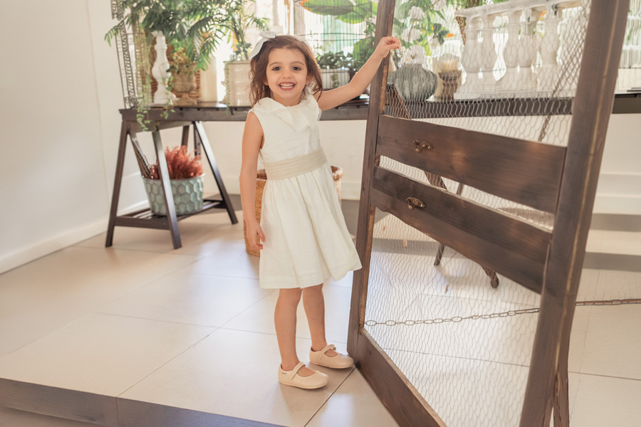 Ballerine con cinturino barefoot lino brillante a strappo