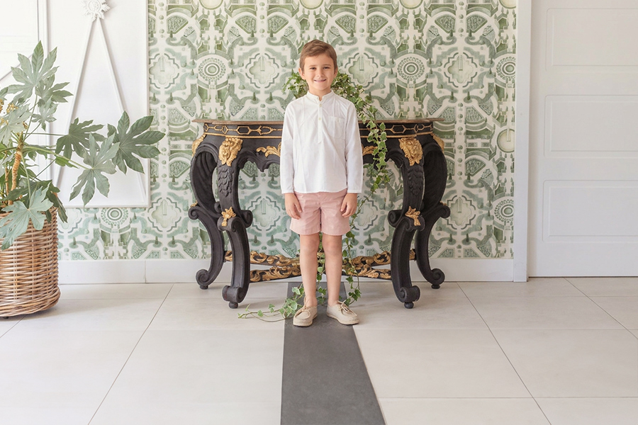 Scarpe da barca wallaby bambino juta