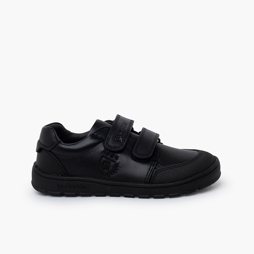 Scarpe sportive scolastiche barefoot strappo Garvalín Nero