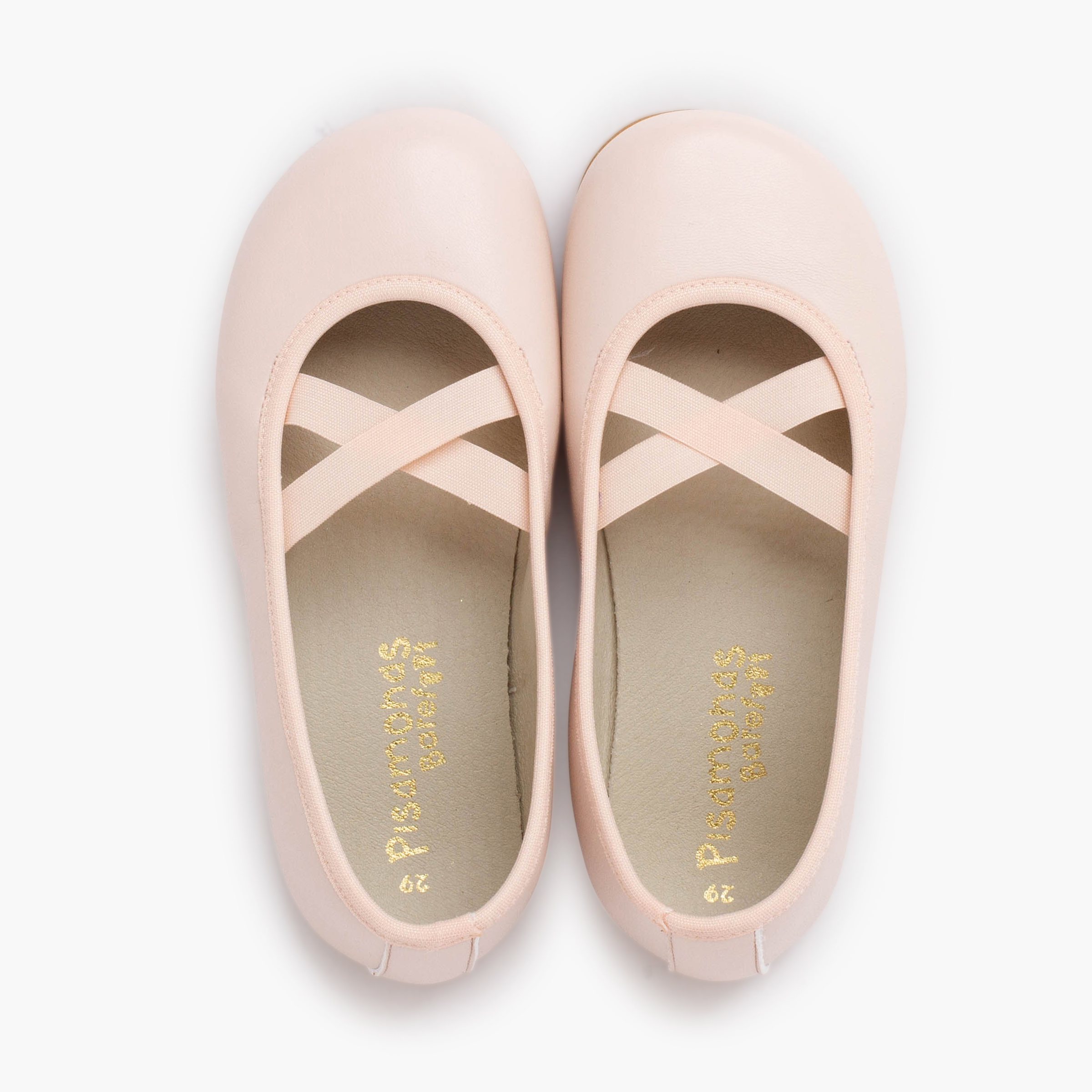 Ballerine balletto barefoot Comunione Rosa