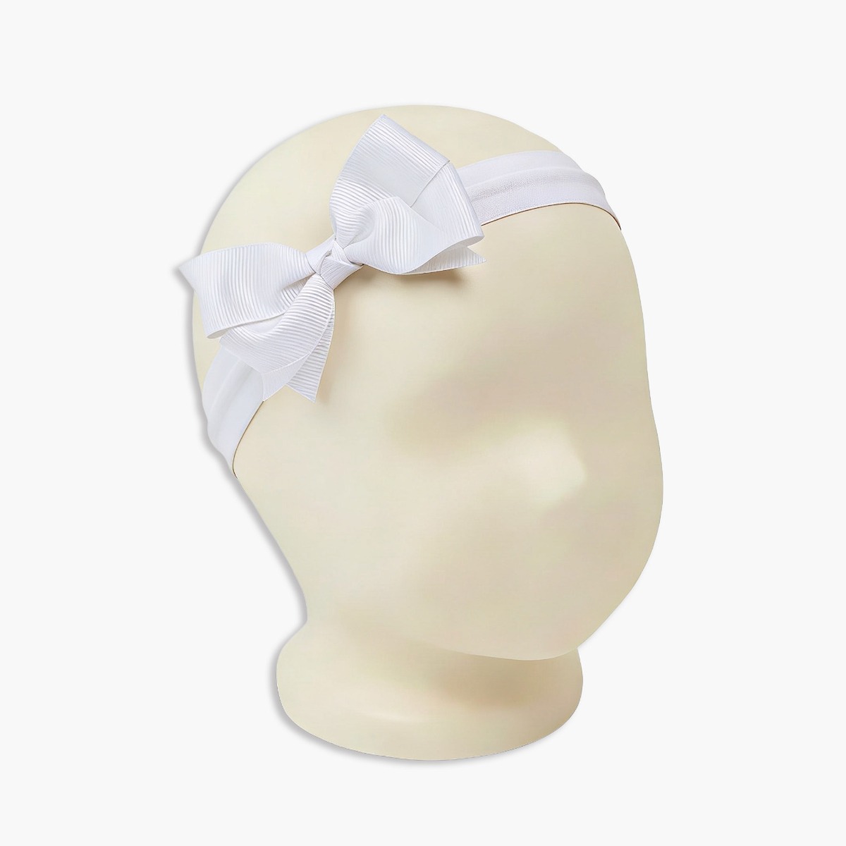 Fascia elastica con fiocco Bianco