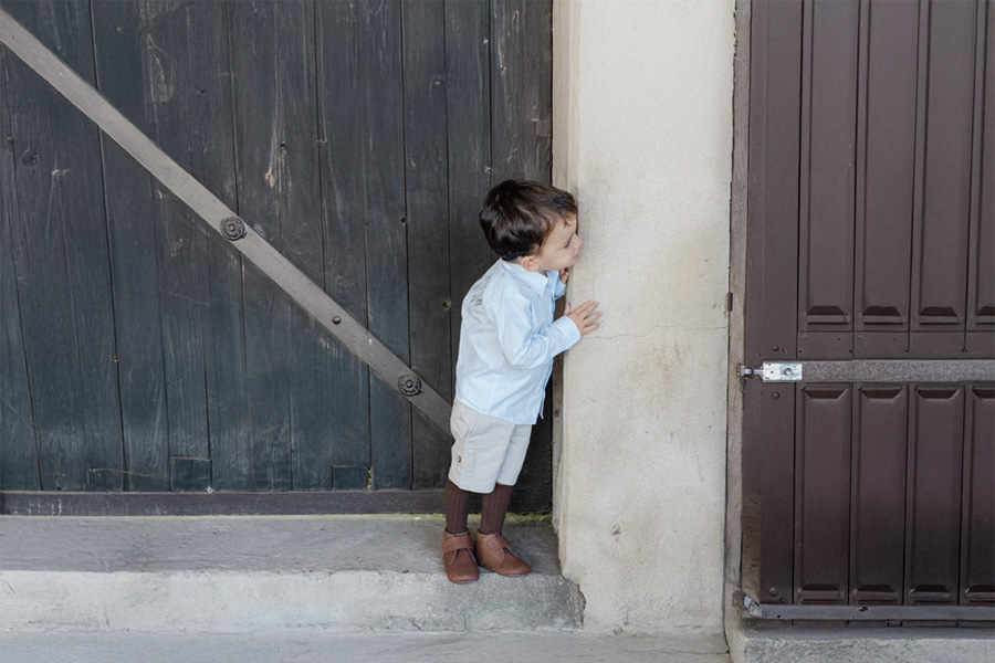 Stivaletti polacchine barefoot bambini effetto pelle