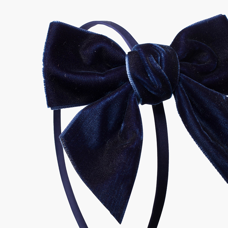 Cerchietto Medio Scrunchie Pieghevole – Blu Con Medaglione Spalato, Unisex Per Sport E Tempo Libero