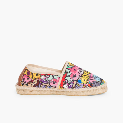 Espadrillas fantasia bambini e adulti Graffiti
