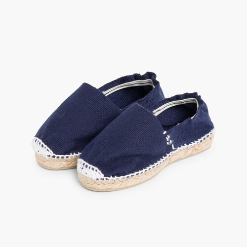 Espadrillas bambini con elastico Azzurro