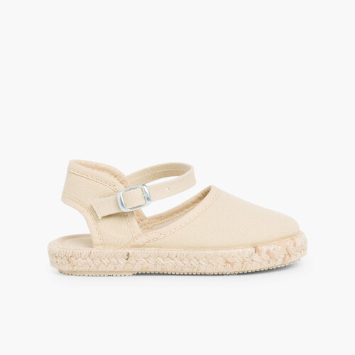 Espadrillas per Bambini con fibbia Sabbia
