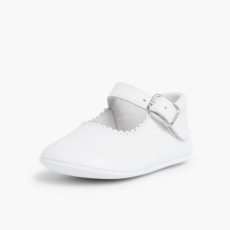 Comprare Scarpe/Scarpine Bambina Neonata Pelle Fibbia