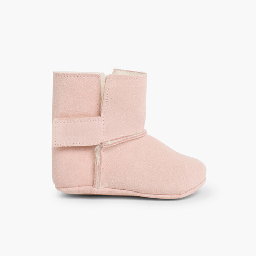 Scarpe neonato stile eschimese  Rosa