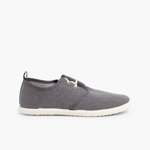 Blucher Laccio Suola di Gomma Grigio