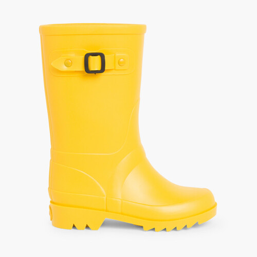Stivali di gomma Bambini fibbia Giallo