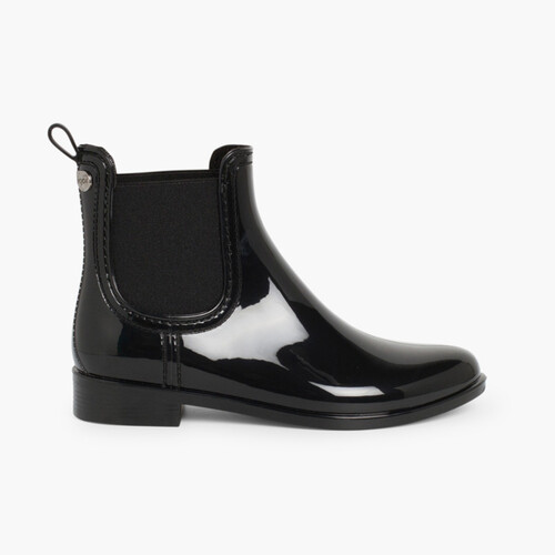 Stivaletti di gomma per bambina modello Urban Nero