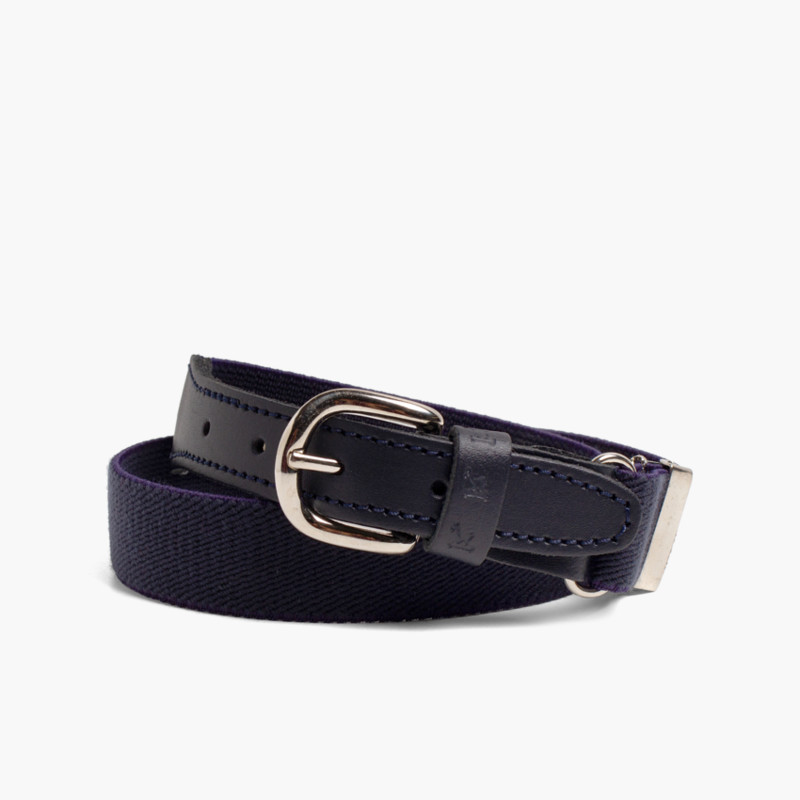 Cintura Elastica Liscia Bambini Blu