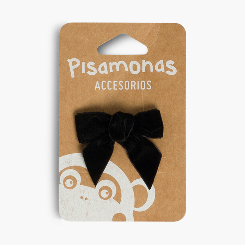 Elastico Fiocco di Velluto Nero