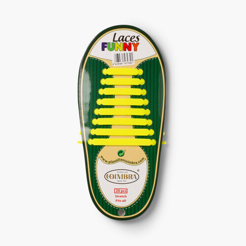Lacci Elastici Colorati Pacco 20 Unità Giallo