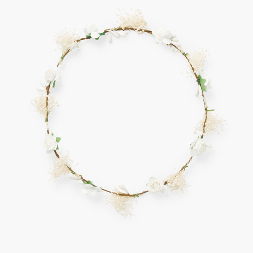 Fascia di fiori e gypsophila Bianco