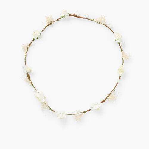 Fascia di fiori e gypsophila Ecru