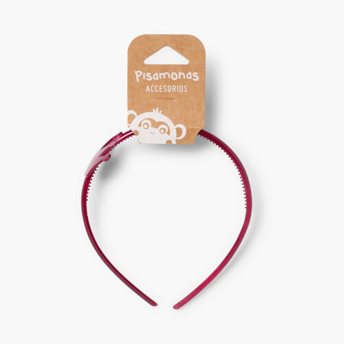 Cerchietti da Bambina con  Corona Bordeaux