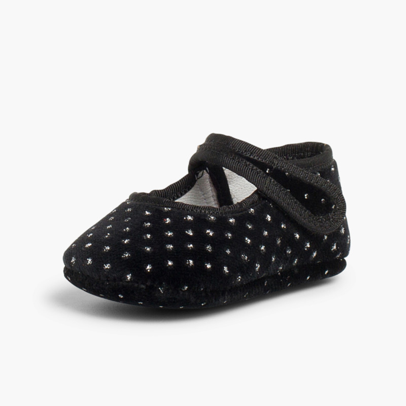 Brillabenny: Scarpine In Velluto Per Neonati, Perfette Per Battesimo E Cerimonie! - 2