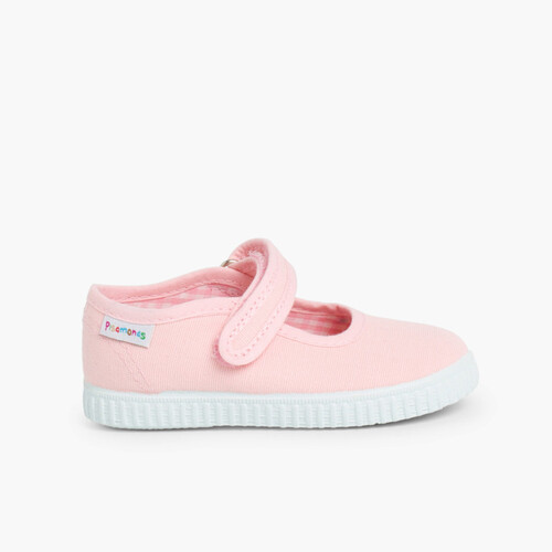 Scarpe Bambina chiusura a strappo Suola Tipo Sneakers Rosa