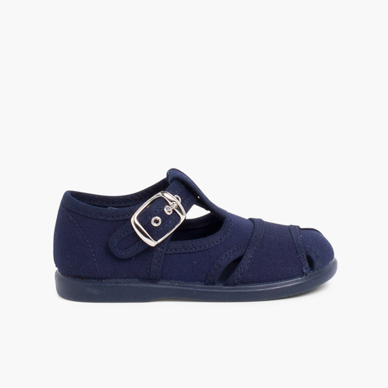 Sandali di tela Blu