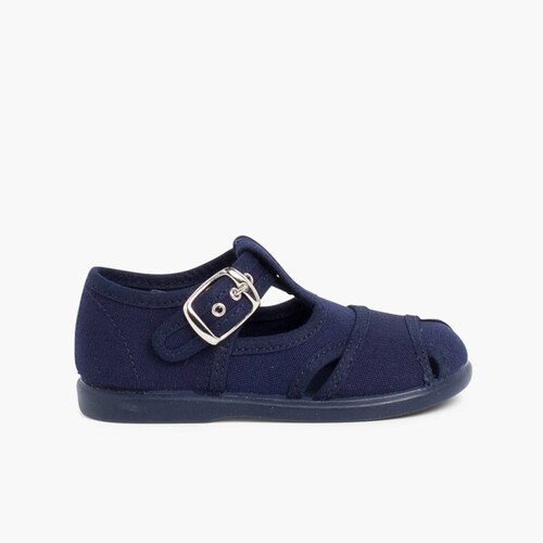 Sandali di tela Blu