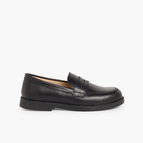 Scarpe Back to School Bambino Mocassini  Nero
