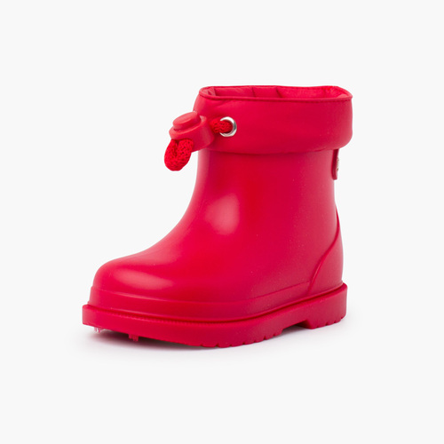  Stivali da pioggia per bambini dai colori pastello Rosso
