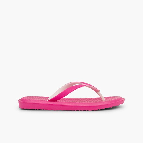 Ciabatte infradito bambini mare e piscina Fucsia