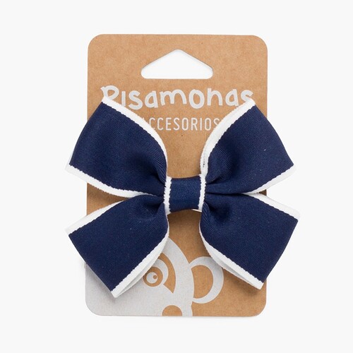  Clip ad anello sul bordo bianco Blu