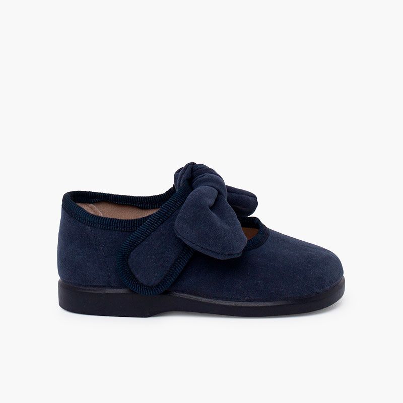 Scarpe effetto scamosciato chiusura a strappo Nastro