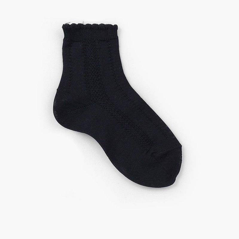 Calzini corti lavorati