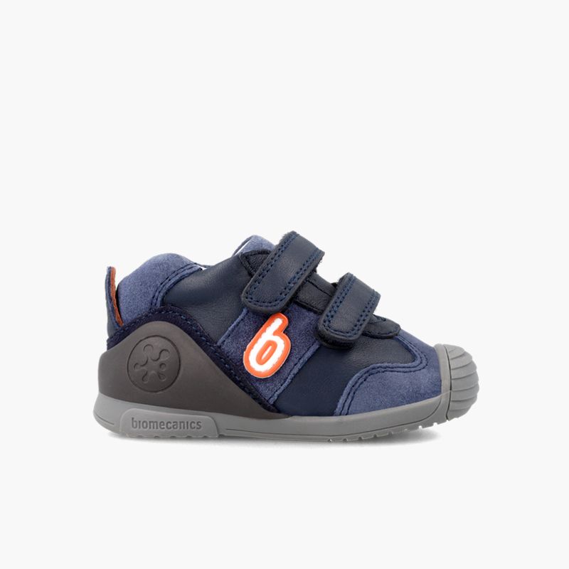 Sneakers biogateo sportive con chiusura a strappo