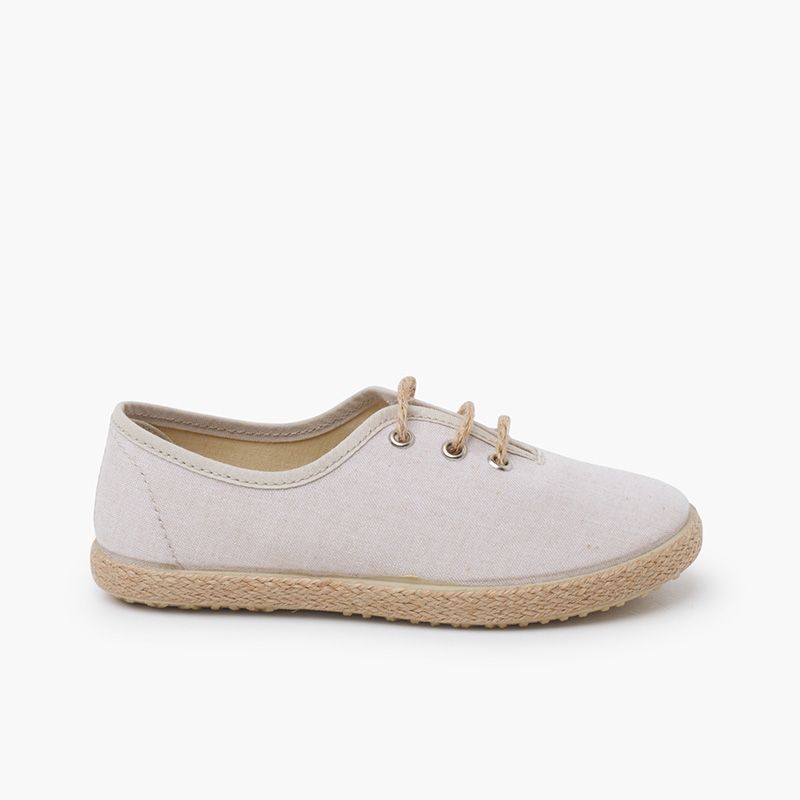 Scarpe blucher cerimonia suola espadrille