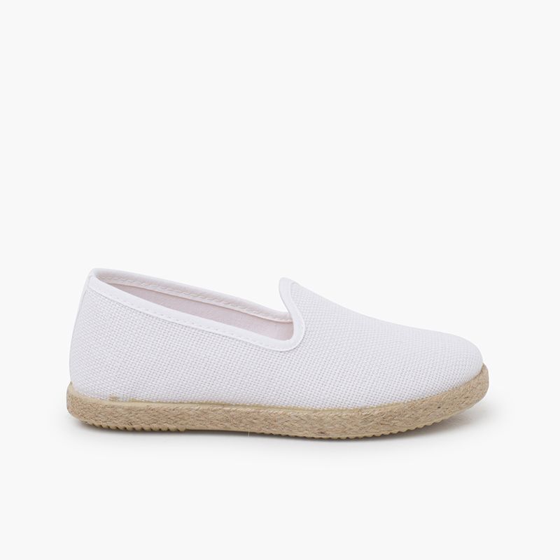 Espadrillas eleganti lino bambini