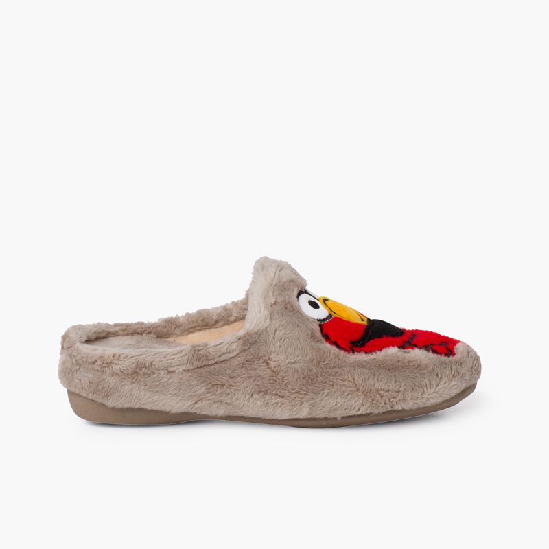 Pantofole zoccolo Cookie Monster soletta imbottita