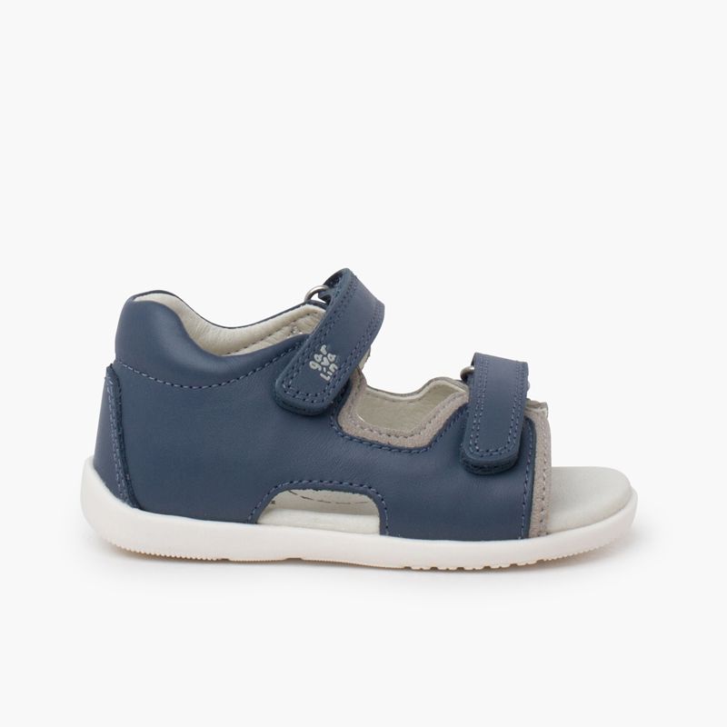Sandali unisex Garvalin doppia chiusura a strappo