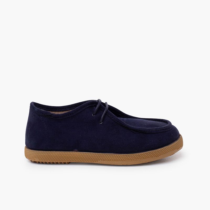 Scarpe da barca Wallaby suede bambino