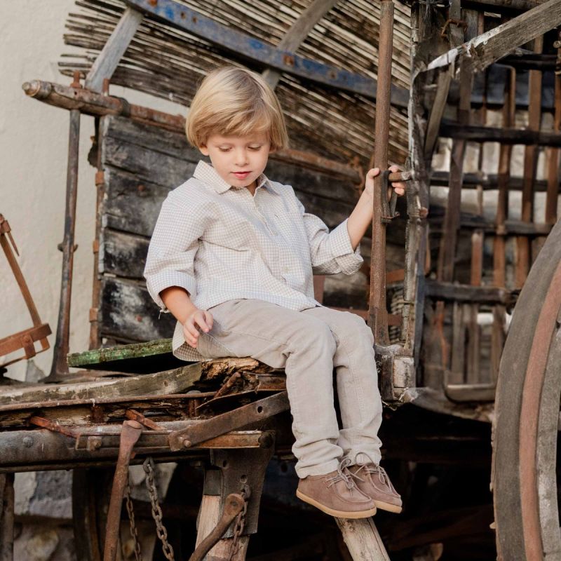 Scarpe da barca Wallaby suede bambino